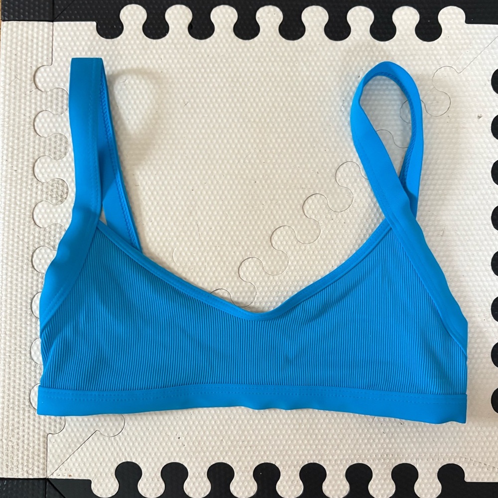 L*SPACE Ribbed Bikini Top
